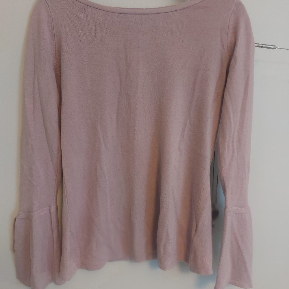 Boat Neck fun and flirty lilac sweater